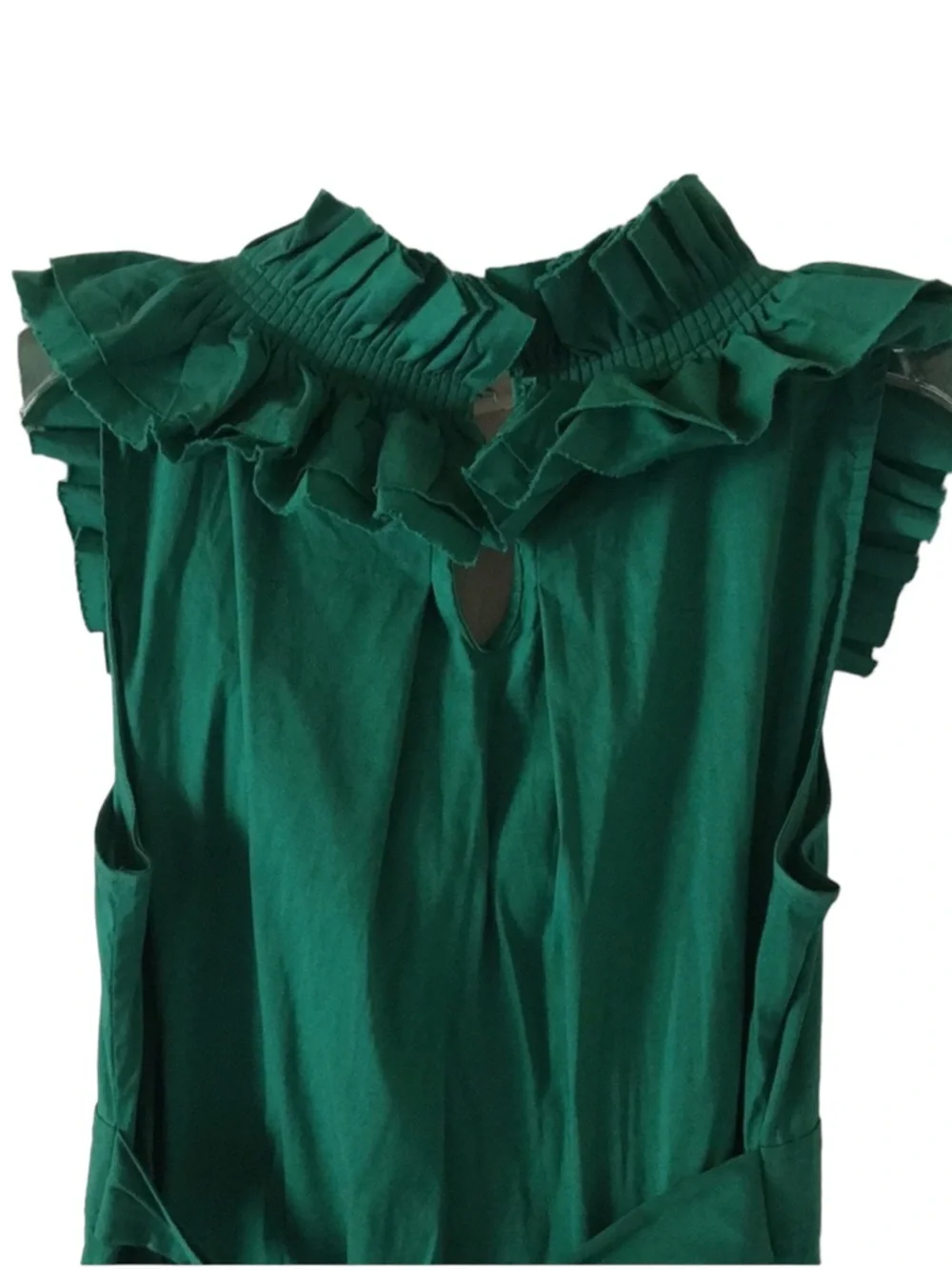 💚 BCBG Cap Sleeve Raffle Dress Knee Length 💚 - Picture 6 of 9